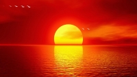Ocean Sunset Screensaver
