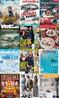 50 Assorted Magazines - October 28 2019