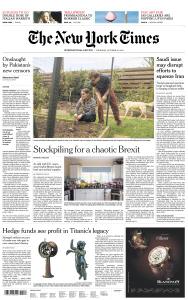 International New York Times - 18 October 2018 (.pdf) International New York Times - 18 October 2018 (.pdf)