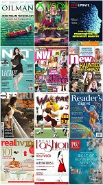 50 Assorted Magazines - August 11 2019