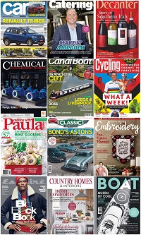 50 Assorted Magazines - October 11 2019