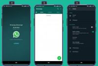 WhatsApp Messenger 2.20.55 Mod [Dark With Privacy] [4allapps]