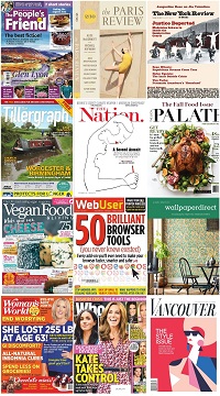 50 Assorted Magazines - September 29 2019