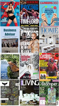 50 Assorted Magazines - August 06 2019