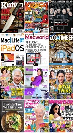 50 Assorted Magazines - August 10 2019