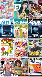 40 Assorted Magazines - July 01 2019