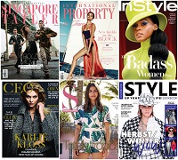 Fashion & Life Style Magazines Collection - 28 August 2019