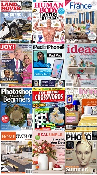 50 Assorted Magazines - September 01 2019