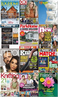 50 Assorted Magazines - November 05 2019