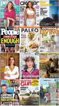 40 Assorted Magazines - August 18 2019