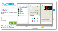 FM WhatsApp APK v7.50 for Android (2018 Version) - [ A2zCrack]