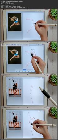 [ FreeCourseWeb ] Character Illustration in Procreate - Drawing Energetic and Dynamic Poses