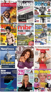 50 Assorted Magazines - September 30 2019
