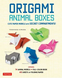 Origami Animal Boxes Kit - Cute Paper Models with Secret Compartments! Origami Animal Boxes Kit - Cute Paper Models with Secret Compartments!