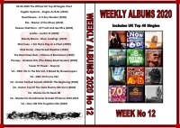Mp3 New Albums 2020 Week 12 - [ ANT ]