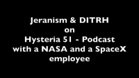 NASA, SpaceX, and Space Fans vs DITRH & Jeranism